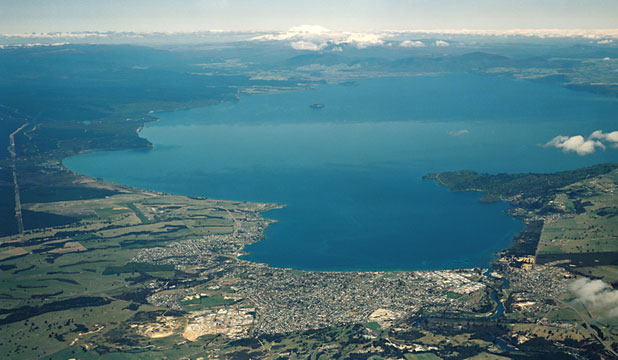 Taupo lake